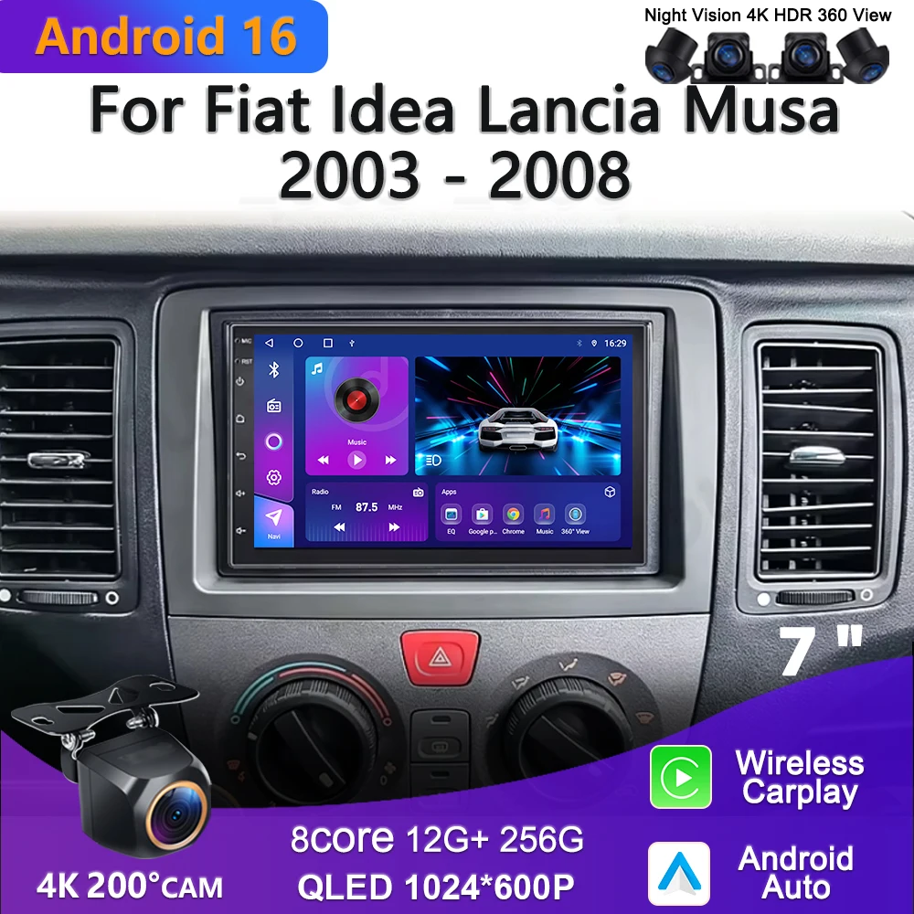 Автомобильный DVD-плеер Android для Fiat Idea Lancia Musa 2003-2008 с GPS-навигацией, высокопроизводительным процессором, стереосистемой, видеорегистратором, HDR и Wi-Fi
Автомобильный DVD-плеер Android для Fiat Idea Lancia Musa 2003-2008 с GPS-навигацией, высокопроизводительным процессором, стереосистемой, видеорегистратором, HDR и Wi-Fi