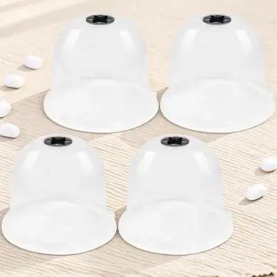 4 Pcs Indoor Plant Seedling Insulation Cover Seeding Dome Garden Protection Domes Outdoor Plastic Protective Transparent Lgloo
4 Pcs Indoor Plant Seedling Insulation Cover Seeding Dome Garden Protection Domes Outdoor Plastic Protective Transparent Lgloo