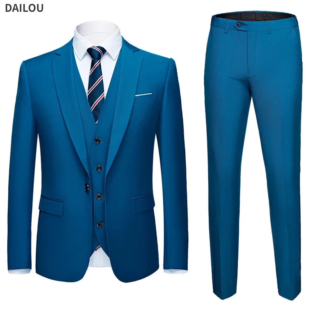Men Blazers Suit Wedding 3 Pieces Business 2 Set Elegant Full Coat Pants Design Latest Vest 2023 Slim Fit Jacket Trousers
Men Blazers Suit Wedding 3 Pieces Business 2 Set Elegant Full Coat Pants Design Latest Vest 2023 Slim Fit Jacket Trousers