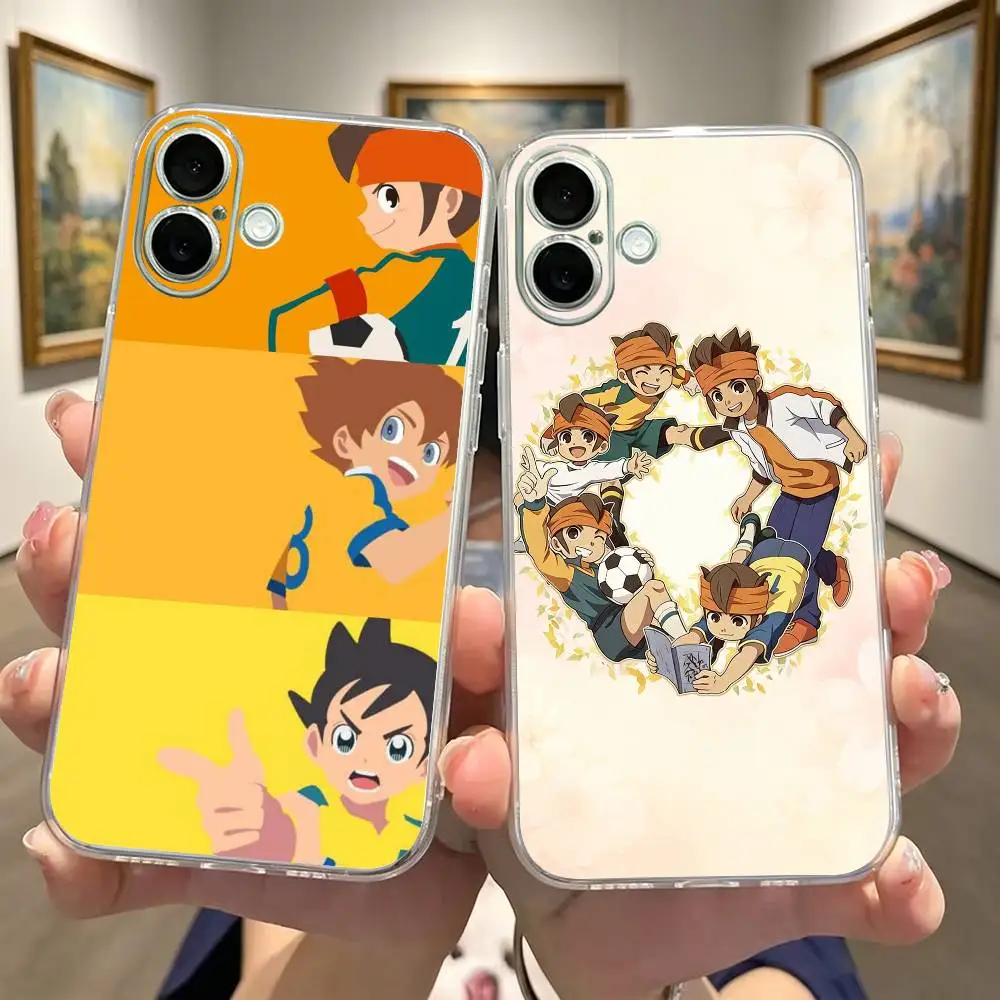 Anime I-Inazuma Eleven Phone Case For iPhone 17 16 15 14 13 12 11 Mini Pro Max Plus Transparent Shockproof Cover
Anime I-Inazuma Eleven Phone Case For iPhone 17 16 15 14 13 12 11 Mini Pro Max Plus Transparent Shockproof Cover