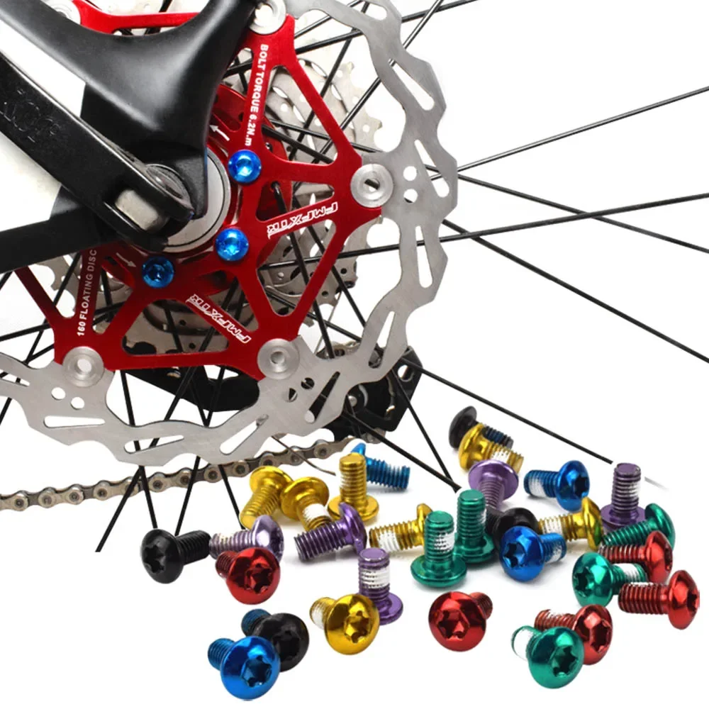 12PCS Screws for M5x10mm Disc Brake Rotors T25 Torx Bicycle Disc Fixing Screws for Mountain Bikes and Road Bikes Brake Disc
12PCS Screws for M5x10mm Disc Brake Rotors T25 Torx Bicycle Disc Fixing Screws for Mountain Bikes and Road Bikes Brake Disc