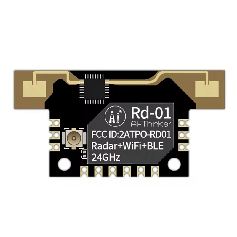 24G радар + Wi-Fi + модуль датчика BLE/обзор движения мини-индукционный переключатель человеческого тела открытый мобильный Rd-01N01R
24G радар + Wi-Fi + модуль датчика BLE/обзор движения мини-индукционный переключатель человеческого тела открытый мобильный Rd-01N01R