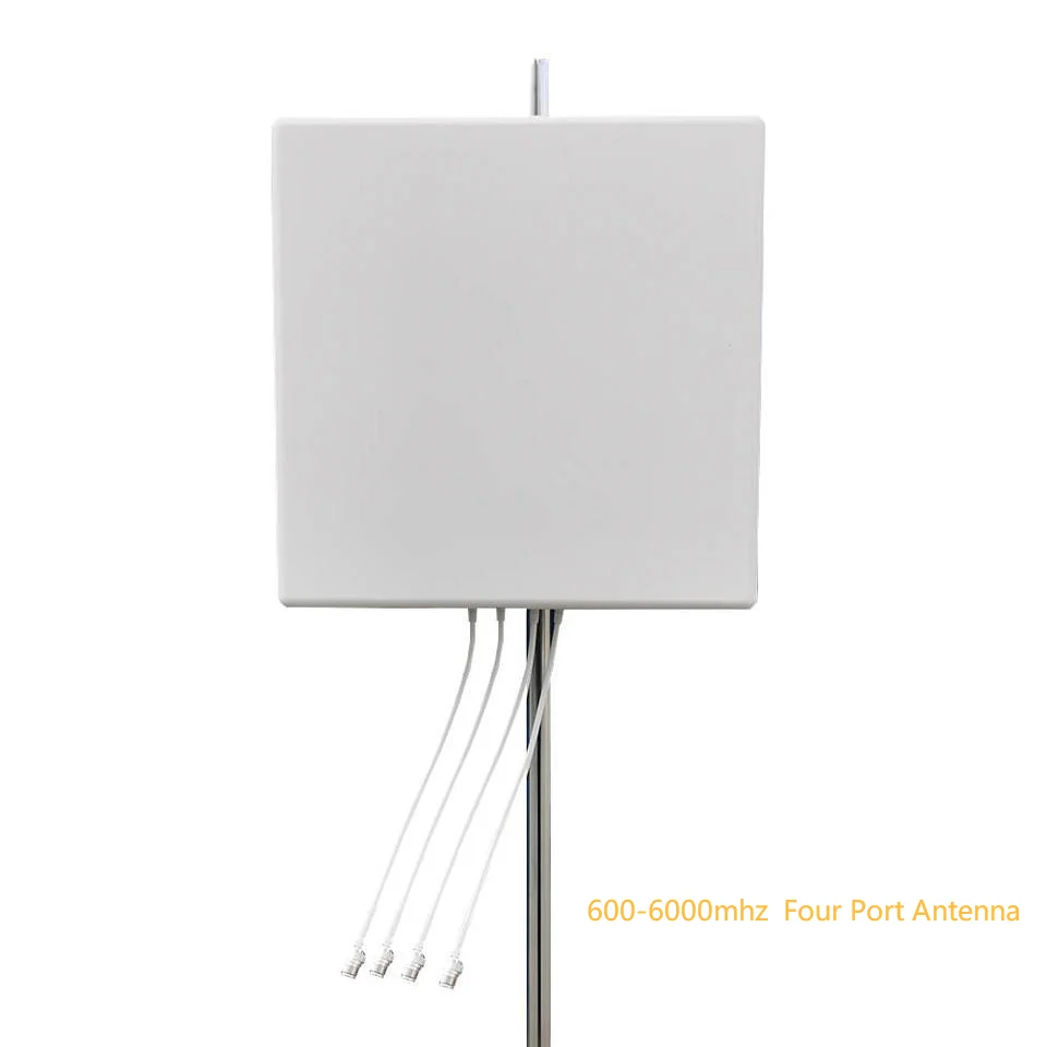long range 600-6000MHz Four Port antenna Directional Flat Panel Antenna High Gain 4G 5G for Huawei Communication Router
long range 600-6000MHz Four Port antenna Directional Flat Panel Antenna High Gain 4G 5G for Huawei Communication Router