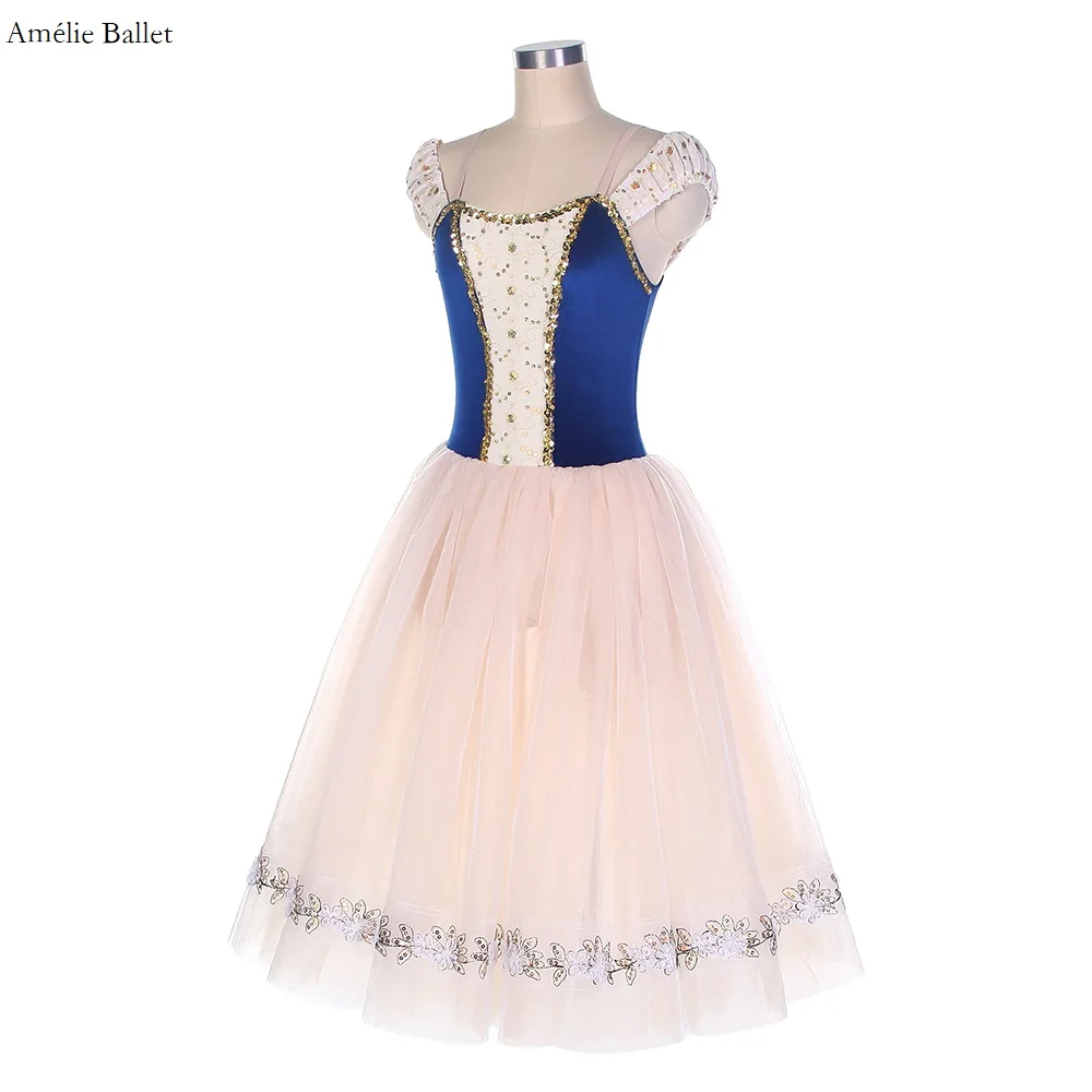 19836 Navy Blue Velvet Top Boidce Romantic Long Ballet Dance DressGirls & Women Stage Performance Dance Dresses
19836 Navy Blue Velvet Top Boidce Romantic Long Ballet Dance DressGirls & Women Stage Performance Dance Dresses