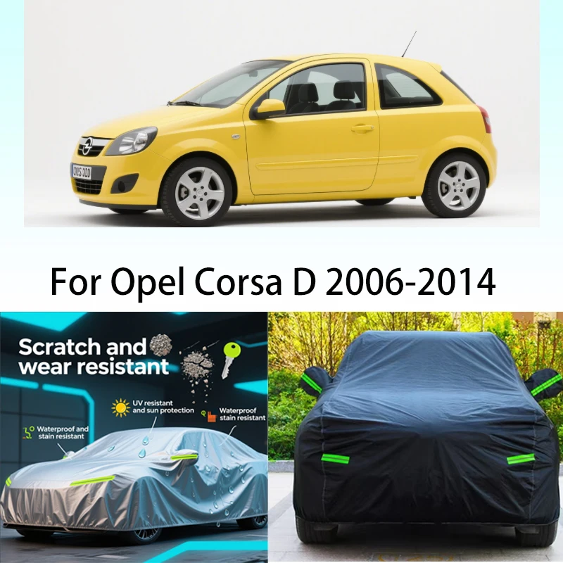 Car Cover Protection Sunscreen Heat Insulation Dust Resistant Scratch For Opel Corsa D 2006-2014 Car Exterior Accessories
Car Cover Protection Sunscreen Heat Insulation Dust Resistant Scratch For Opel Corsa D 2006-2014 Car Exterior Accessories