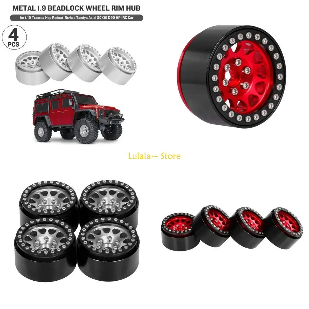 Y4QA 1.9’’ Beadlock Wheel Rims Metal Wheel Hubs for 1:10 Remote Control Play Vehicle
Y4QA 1.9’’ Beadlock Wheel Rims Metal Wheel Hubs for 1:10 Remote Control Play Vehicle