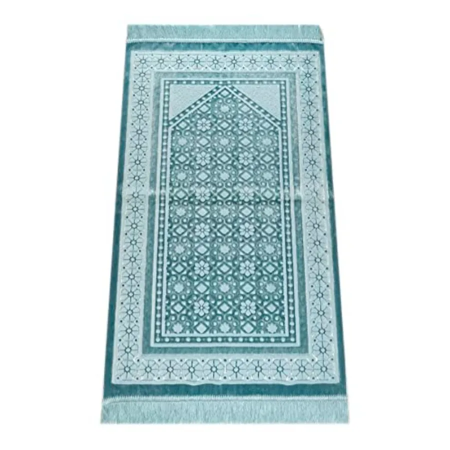 Soft Plush Lux Velvet Muslim Prayer Rug Thick Janamaz Sajadah Soft Islamic Prayer Rug Islamic Gifts Prayer Carpet Mat Elegant C
Soft Plush Lux Velvet Muslim Prayer Rug Thick Janamaz Sajadah Soft Islamic Prayer Rug Islamic Gifts Prayer Carpet Mat Elegant C