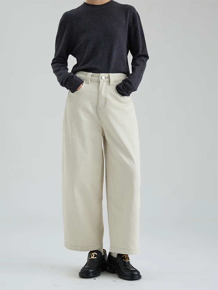 High Waist Loose Fit Straight Leg Jeans Women's Autumn New Sle Dwind2025 Slimming andmother Casual Denim Pants
High Waist Loose Fit Straight Leg Jeans Women's Autumn New Sle Dwind2025 Slimming andmother Casual Denim Pants