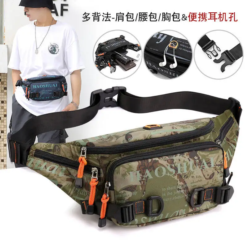 Manufacturer Wholesale New Outdoor Waist Trendy bags Fashion Fashion Chest Waterproof Nylon Fabric Crossbody travel bag duffle
Manufacturer Wholesale New Outdoor Waist Trendy bags Fashion Fashion Chest Waterproof Nylon Fabric Crossbody travel bag duffle