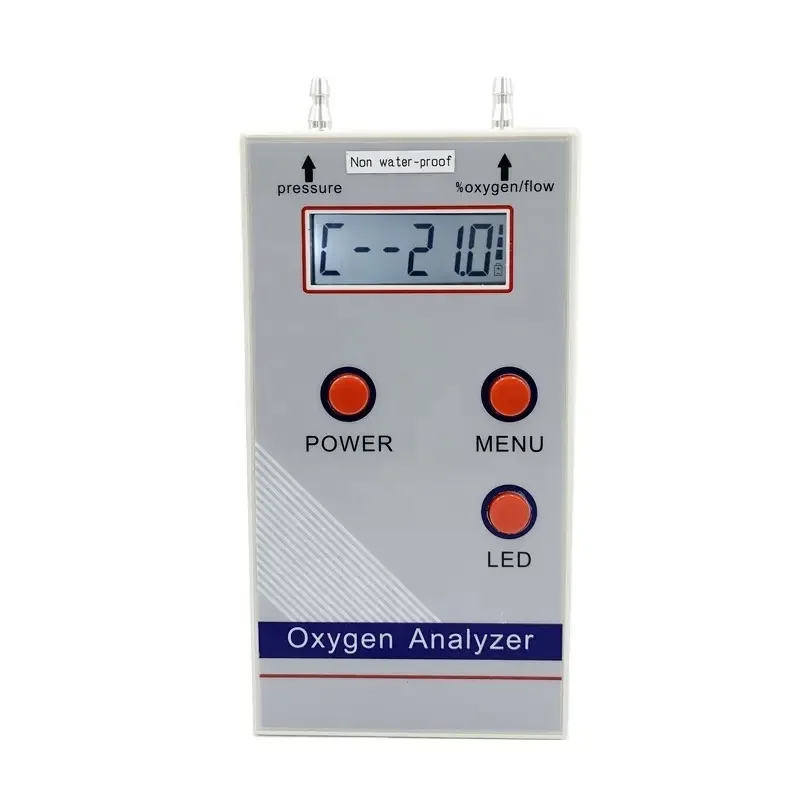 Pressure Oxygen Inlet Outlet Gas Flow Meter Oxygen Index Sensor Flow Through Testing Meter Device Oxygene Concentration Analyzer
Pressure Oxygen Inlet Outlet Gas Flow Meter Oxygen Index Sensor Flow Through Testing Meter Device Oxygene Concentration Analyzer