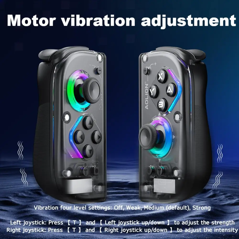 Геймпад AOLION J20 Hall Joycon для NS2/Switch OLED/Switch NFC HD Shake Liteleft и игровой контроллер с правым разделением
Геймпад AOLION J20 Hall Joycon для NS2/Switch OLED/Switch NFC HD Shake Liteleft и игровой контроллер с правым разделением