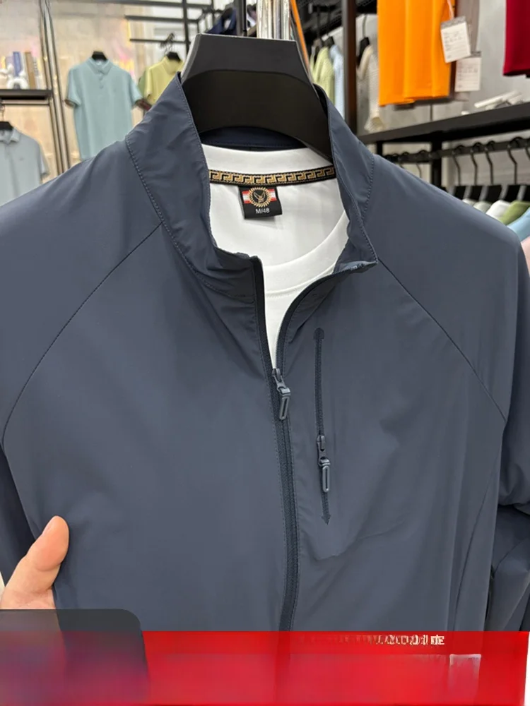 2025 New Summer Outdoor Sports Ice Silk Stand Collar ket Men's Casual Outerwear UV Protection Clothing Modern Sle Long S...
2025 New Summer Outdoor Sports Ice Silk Stand Collar ket Men's Casual Outerwear UV Protection Clothing Modern Sle Long S...