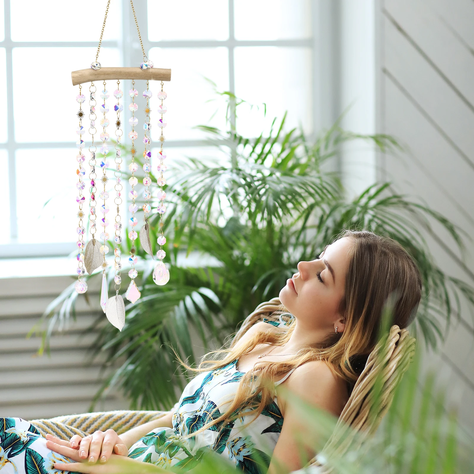 Outdoor Wall Hanging Decoration White Crystal Crystals for Windows Sun Catcher Rock Crystal Quartz Weather Resistant Easy
Outdoor Wall Hanging Decoration White Crystal Crystals for Windows Sun Catcher Rock Crystal Quartz Weather Resistant Easy