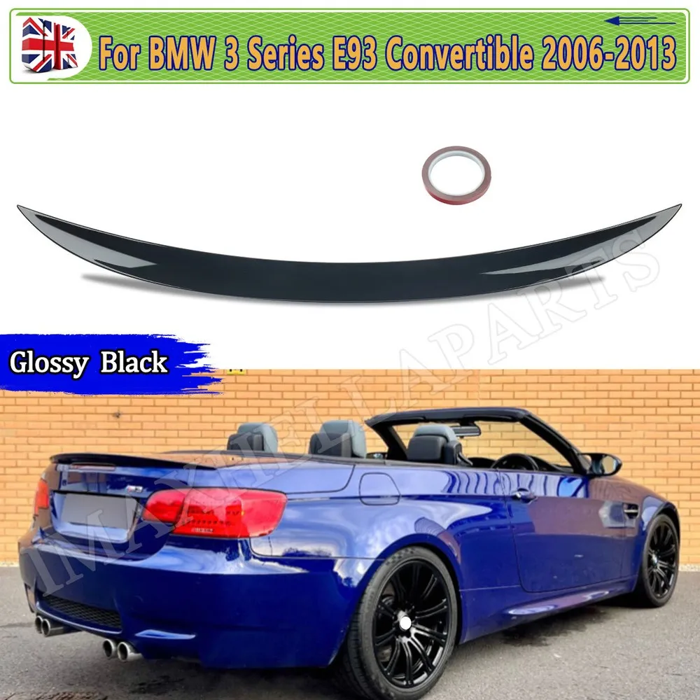 FOR BMW 3 SERIES E93 Rear Spoilers 320d 335i Convertible 2007-2013 REAR BOOT SPOILER LIP WING CONVERTIBLE MP STYLE GLOSS Black
FOR BMW 3 SERIES E93 Rear Spoilers 320d 335i Convertible 2007-2013 REAR BOOT SPOILER LIP WING CONVERTIBLE MP STYLE GLOSS Black
