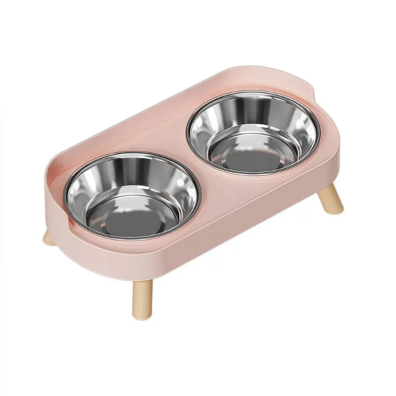Stainless steel double bowl, dog bowl, and cat bowl, shockproof and splash proof, detachable for cleaning, reducing bacteria.
Stainless steel double bowl, dog bowl, and cat bowl, shockproof and splash proof, detachable for cleaning, reducing bacteria.