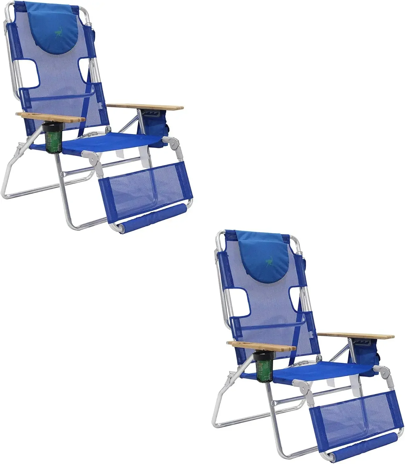 3-N-1 Lightweight Comfortable Altitude Outdoor Lounge Reclining 16-Inch Tall Beach Chair, Blue (2 Pack)
3-N-1 Lightweight Comfortable Altitude Outdoor Lounge Reclining 16-Inch Tall Beach Chair, Blue (2 Pack)