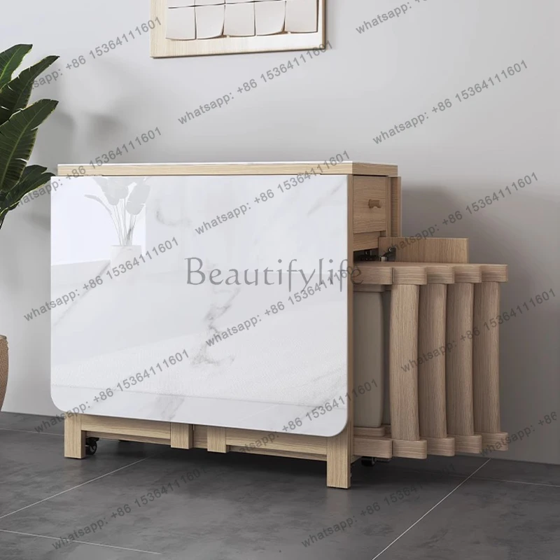 Folding Dining Table Set 4 Chairs Simple Nordic Space Savers Luxury Dining Table Wooden Modern Table À Manger Kitchen Furniture
Folding Dining Table Set 4 Chairs Simple Nordic Space Savers Luxury Dining Table Wooden Modern Table À Manger Kitchen Furniture