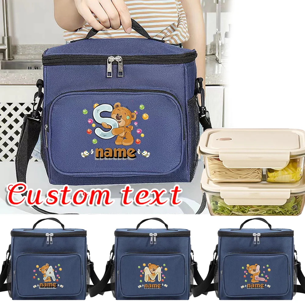Customized Name Lunch Bag Insulated Handbag Waterproof Camping Blue Storage Box Refrigerated Food Storage Box Cartoon Series
Customized Name Lunch Bag Insulated Handbag Waterproof Camping Blue Storage Box Refrigerated Food Storage Box Cartoon Series
