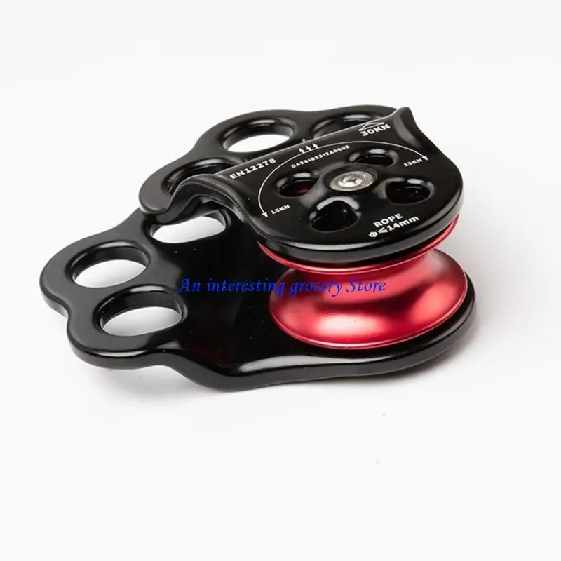 652D Aluminum Alloy Double Bearing Pulley for Extreme Sport and Outdoor Activity
652D Aluminum Alloy Double Bearing Pulley for Extreme Sport and Outdoor Activity