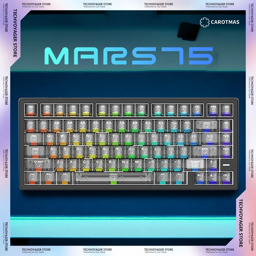 IROK Carotmas Mars75 Магнитный переключатель Механические клавиатуры 8k ARGB RT0.001mm 256KHZ Пользовательская проводная игровая клавиатура ПК Подарок для киберспорта
IROK Carotmas Mars75 Магнитный переключатель Механические клавиатуры 8k ARGB RT0.001mm 256KHZ Пользовательская проводная игровая клавиатура ПК Подарок для киберспорта