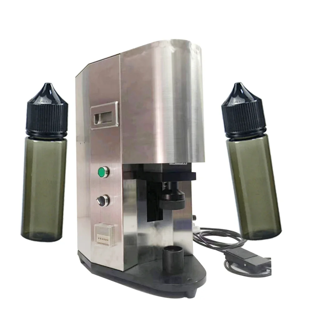 Capping Machine for Chubby Gorilla bottle caps screw machine, auto/pedal switching hight adjustable for 10-120ml
Capping Machine for Chubby Gorilla bottle caps screw machine, auto/pedal switching hight adjustable for 10-120ml