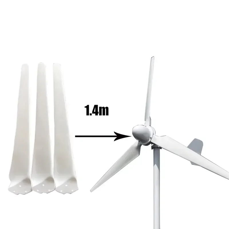 New Energy DIY Wind Power Generator High Strength Fiber Glass Blades 2KW Turbine Accessories 1.4m Length 3 Blades Factory
New Energy DIY Wind Power Generator High Strength Fiber Glass Blades 2KW Turbine Accessories 1.4m Length 3 Blades Factory