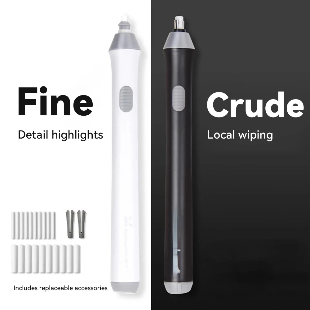Профессиональный электрический ластик, художественный эскиз, автоматический ластик для ручек, многофункциональный портативный электрический ластик для письма и рисования
Профессиональный электрический ластик, художественный эскиз, автоматический ластик для ручек, многофункциональный портативный электрический ластик для письма и рисования