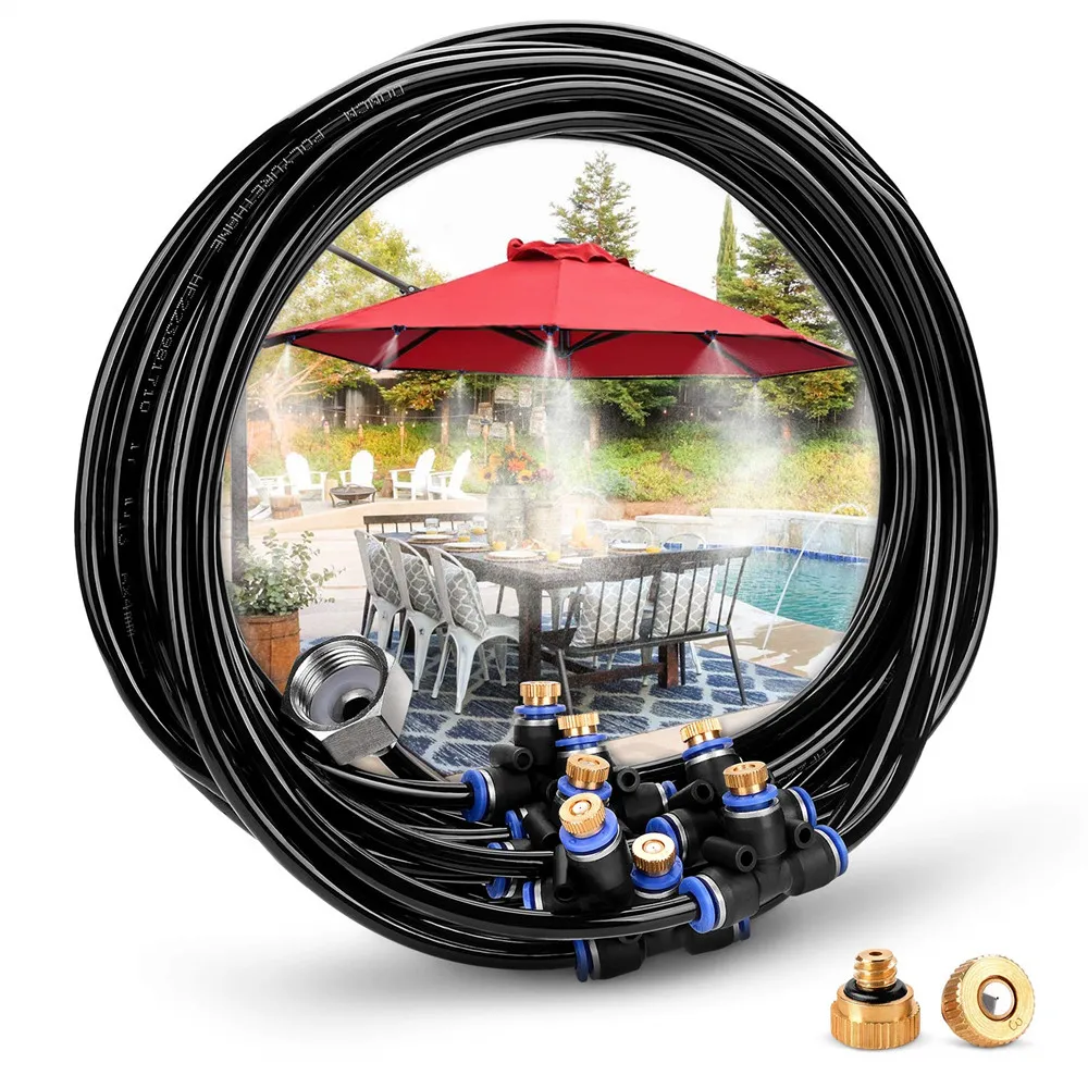 6M Outdoor Verneveling Cooling System Kit Patio Waterring Irrigatie Mister Line Systeem Sprinklers
6M Outdoor Verneveling Cooling System Kit Patio Waterring Irrigatie Mister Line Systeem Sprinklers