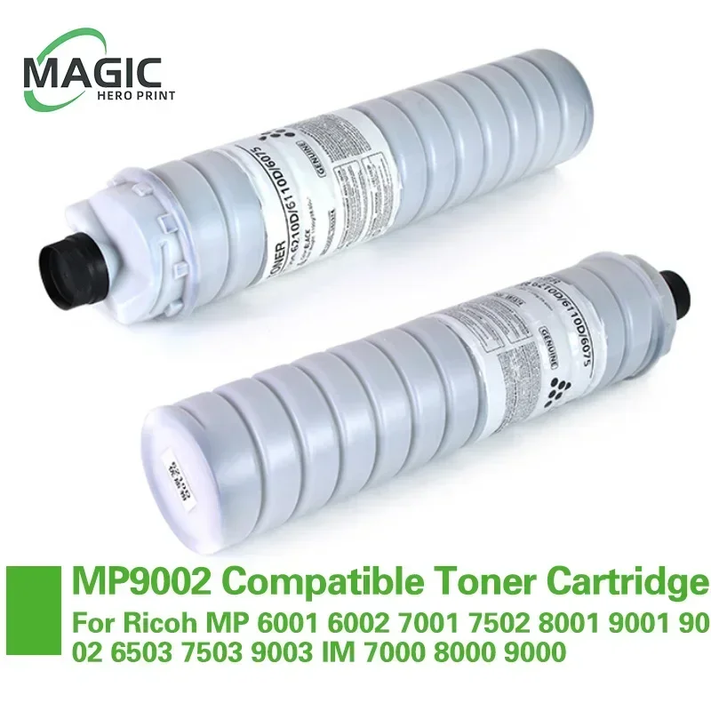 Magic Hero MP9002 Toner Cartridge Premium Quality For Ricoh MP6001 6002 7001 7502 8001 9001 9002 6503 7503 9003 IM7000 8000 9000
Magic Hero MP9002 Toner Cartridge Premium Quality For Ricoh MP6001 6002 7001 7502 8001 9001 9002 6503 7503 9003 IM7000 8000 9000