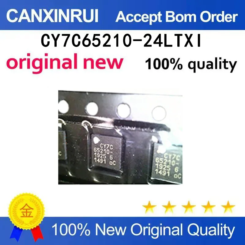(5-100 pieces)CY7C65210-24LTXI CY7C65210 QFN-24 Integrated Circuit
(5-100 pieces)CY7C65210-24LTXI CY7C65210 QFN-24 Integrated Circuit