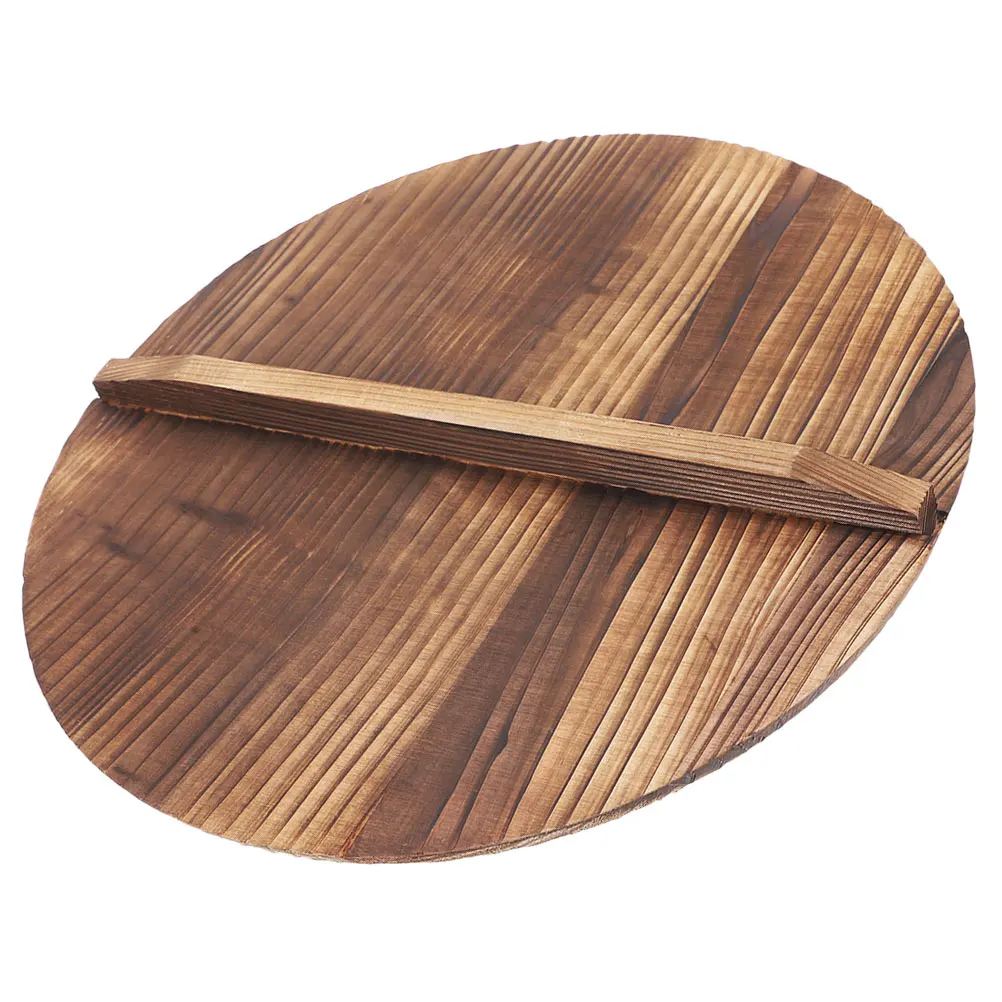 Wooden Kitchen Protector Easy Retro Cover Protective Lid Handle Wood Wok Cover Wooden Wok Lid Kitchen Cookware
Wooden Kitchen Protector Easy Retro Cover Protective Lid Handle Wood Wok Cover Wooden Wok Lid Kitchen Cookware