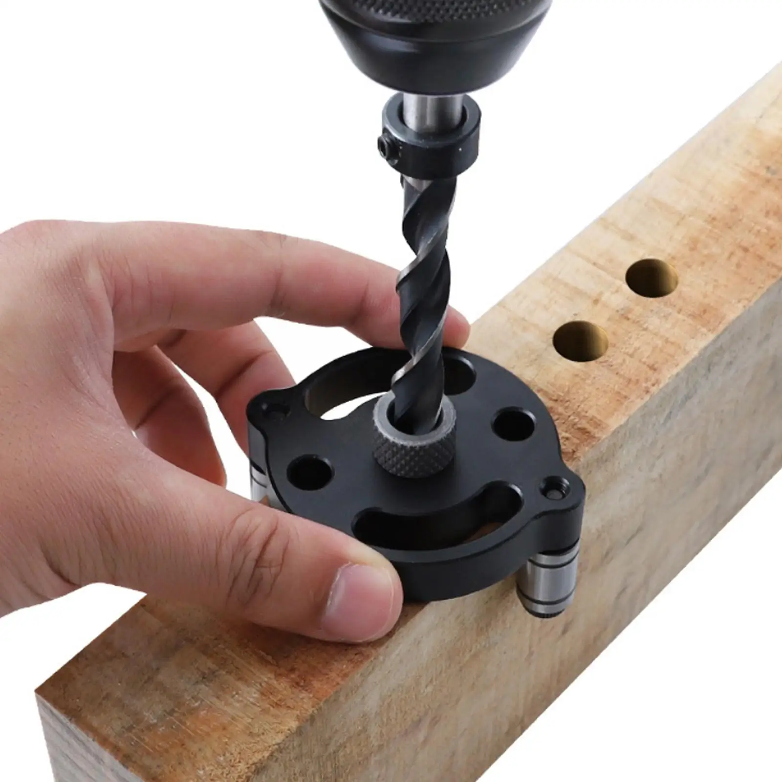 2-10mm Self-Centering Doweling Jig Set Vertical Hole Puncher Locator
2-10mm Self-Centering Doweling Jig Set Vertical Hole Puncher Locator