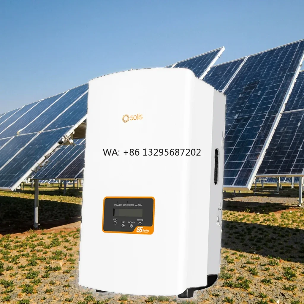 Трехфазный PV-струнный инвертор Solis 220 В, 5 К, 10 К, 15 К, 20 К, 25 К, 30 К, с 2MPPT IP66 S5-GR3P (5-30) K-LV
Трехфазный PV-струнный инвертор Solis 220 В, 5 К, 10 К, 15 К, 20 К, 25 К, 30 К, с 2MPPT IP66 S5-GR3P (5-30) K-LV