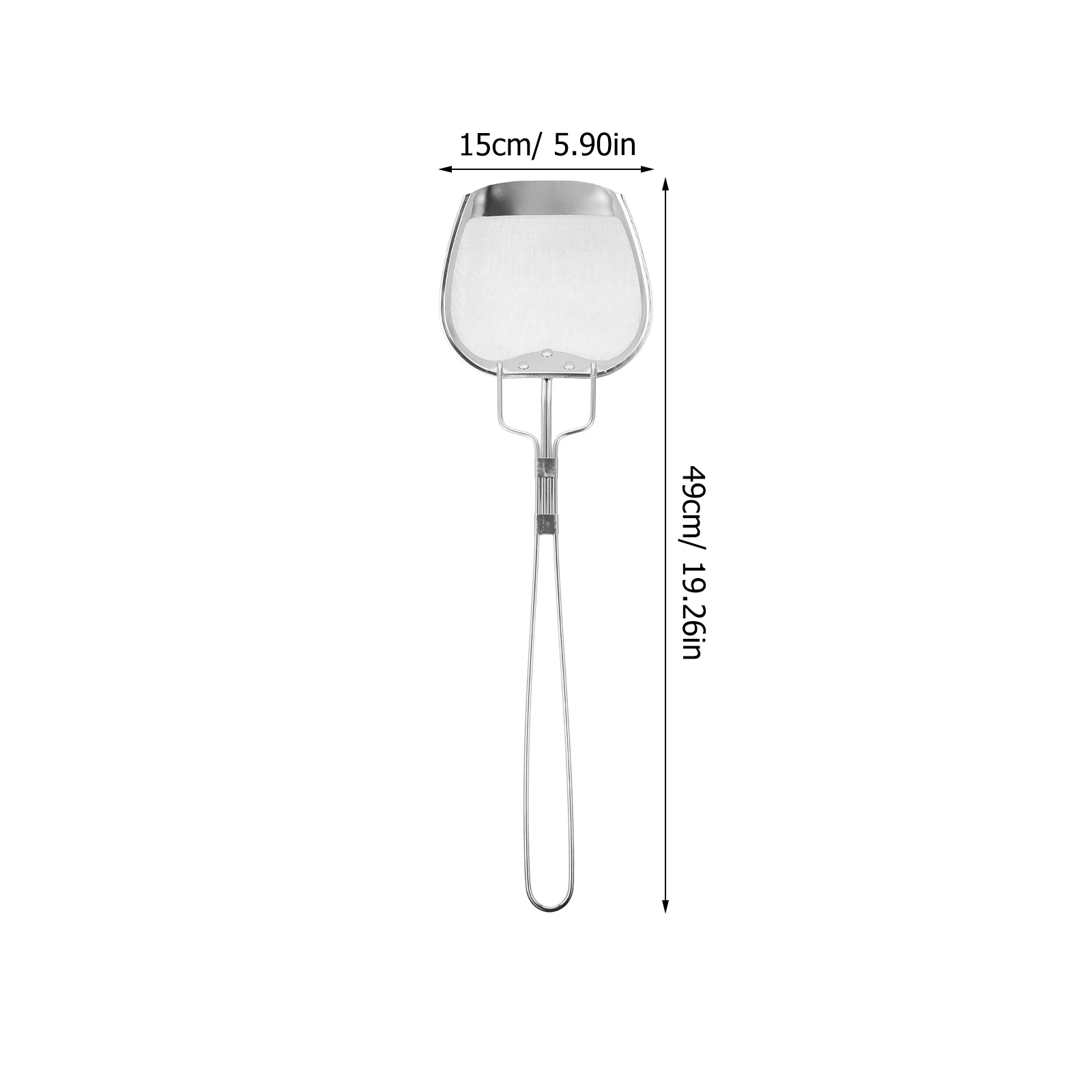 2 Pcs Oil Residue Filter Shovel Fryer Deep Fat Skimmer Stainless Steel Food Strainer
2 Pcs Oil Residue Filter Shovel Fryer Deep Fat Skimmer Stainless Steel Food Strainer
