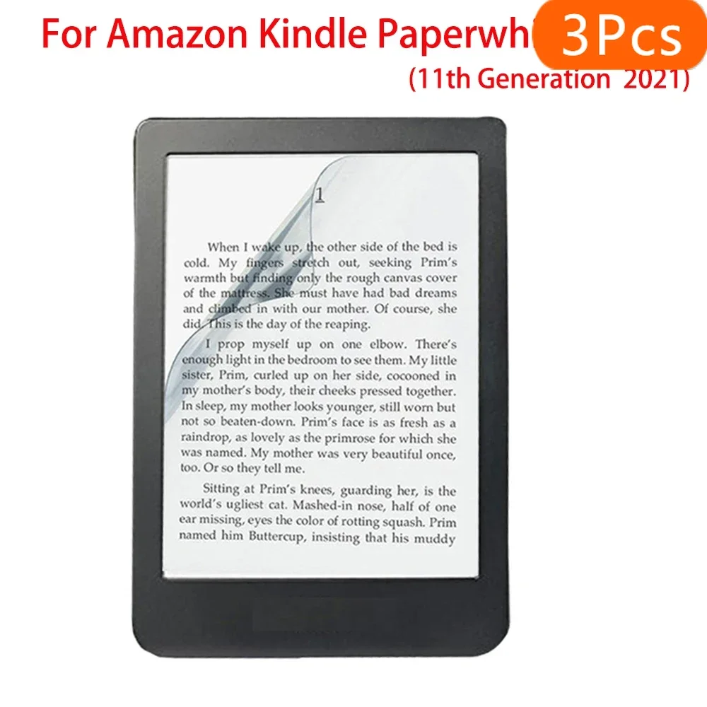 3PCS For Kindle Paperwhite 11th Generation 2021 Soft Screen Protector Guard Protective Clear Film For 6.8 inch Kindle Paperwhite
3PCS For Kindle Paperwhite 11th Generation 2021 Soft Screen Protector Guard Protective Clear Film For 6.8 inch Kindle Paperwhite