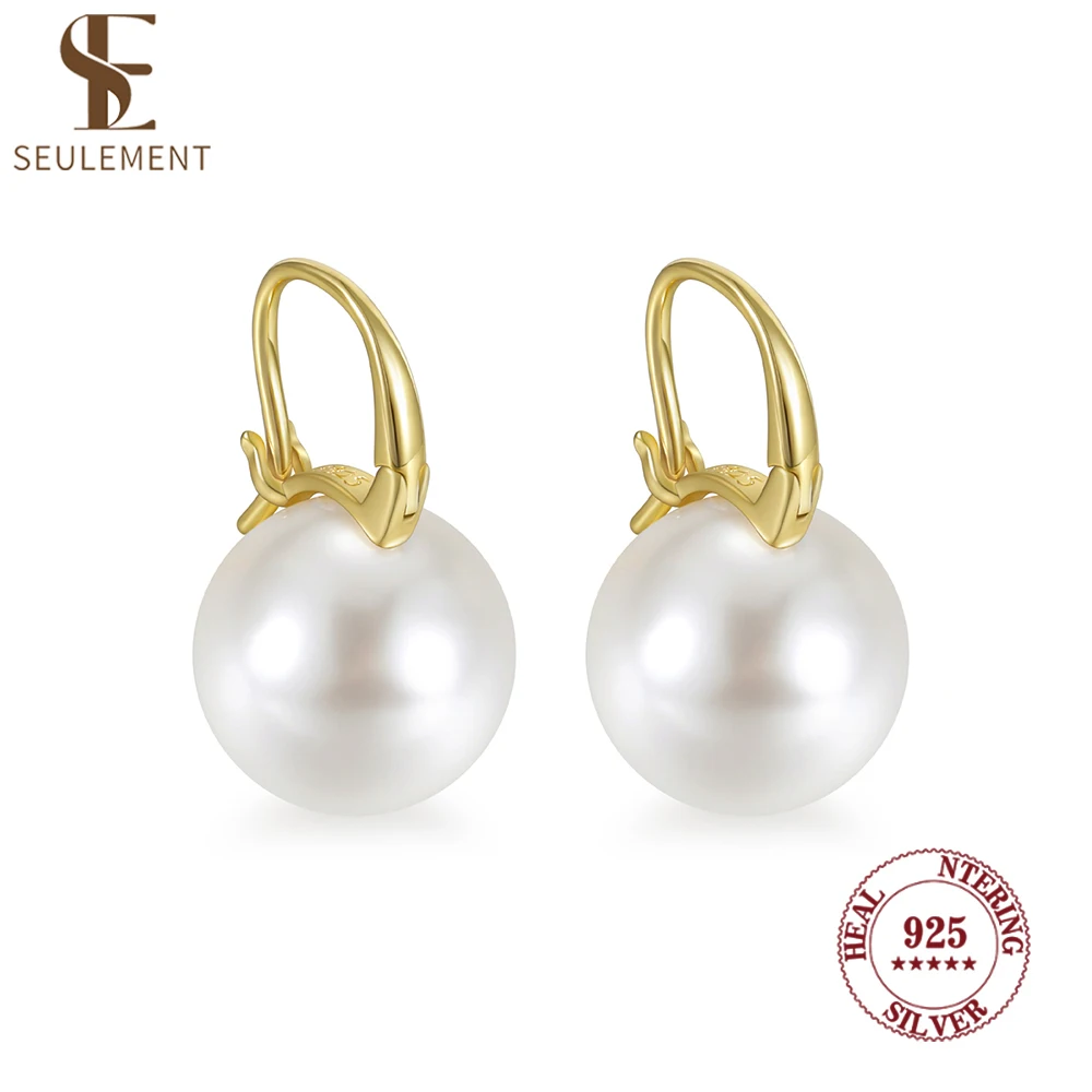 Seulement Light Luxury Earrings for Women 925 Sterling Silver Pearl Earring Jewelry Girls Gifts Classics Accessories
Seulement Light Luxury Earrings for Women 925 Sterling Silver Pearl Earring Jewelry Girls Gifts Classics Accessories