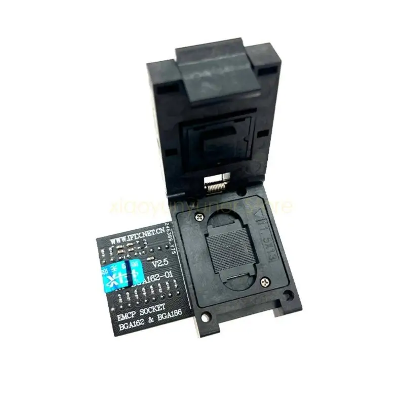 Emmc Adapter Burning Seat Replacement BGA162/BGA186 Emmc Memory Reader Adapter For RT809H Programmer Accessories P9JB
Emmc Adapter Burning Seat Replacement BGA162/BGA186 Emmc Memory Reader Adapter For RT809H Programmer Accessories P9JB