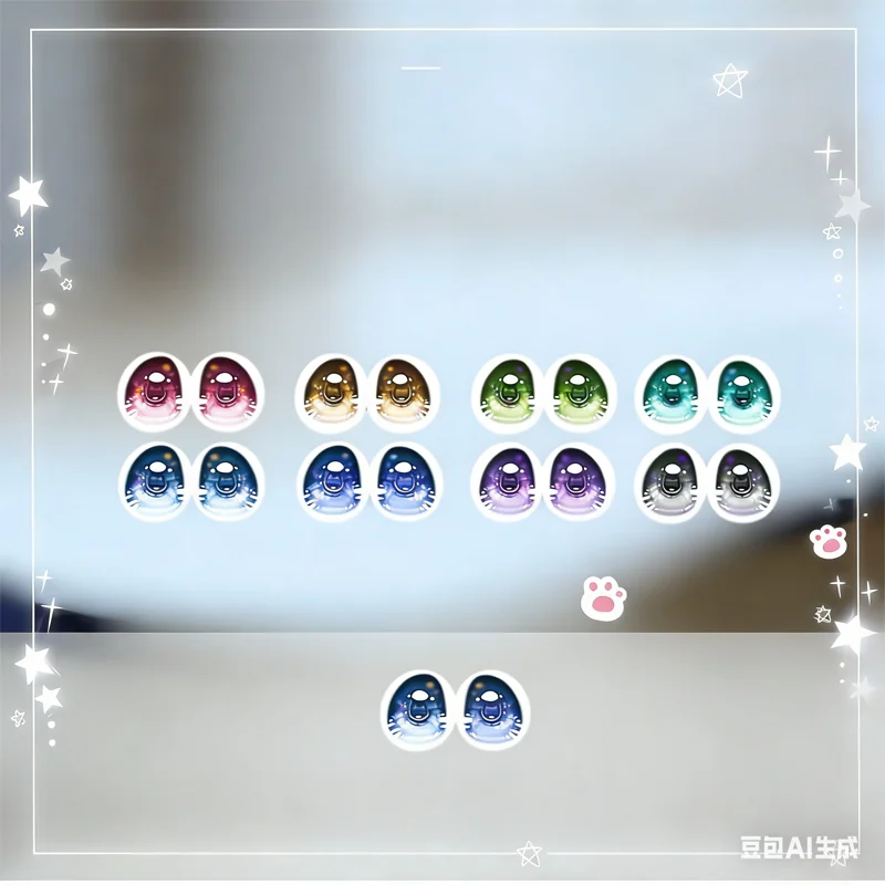 Глаза для кукол BJD с металлическим эффектом, акриловые глаза для кукол 10-24 мм, аксессуары для кукол SD DD 1/8, 1/6, 1/4, 1/3, глаза для кукол 10-24 мм.
Глаза для кукол BJD с металлическим эффектом, акриловые глаза для кукол 10-24 мм, аксессуары для кукол SD DD 1/8, 1/6, 1/4, 1/3, глаза для кукол 10-24 мм.