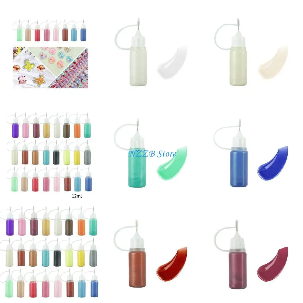 T21F 24 Colors DIY Hand Painted Beads Pigment Fast Drying Resin Paint Color Pigment
T21F 24 Colors DIY Hand Painted Beads Pigment Fast Drying Resin Paint Color Pigment