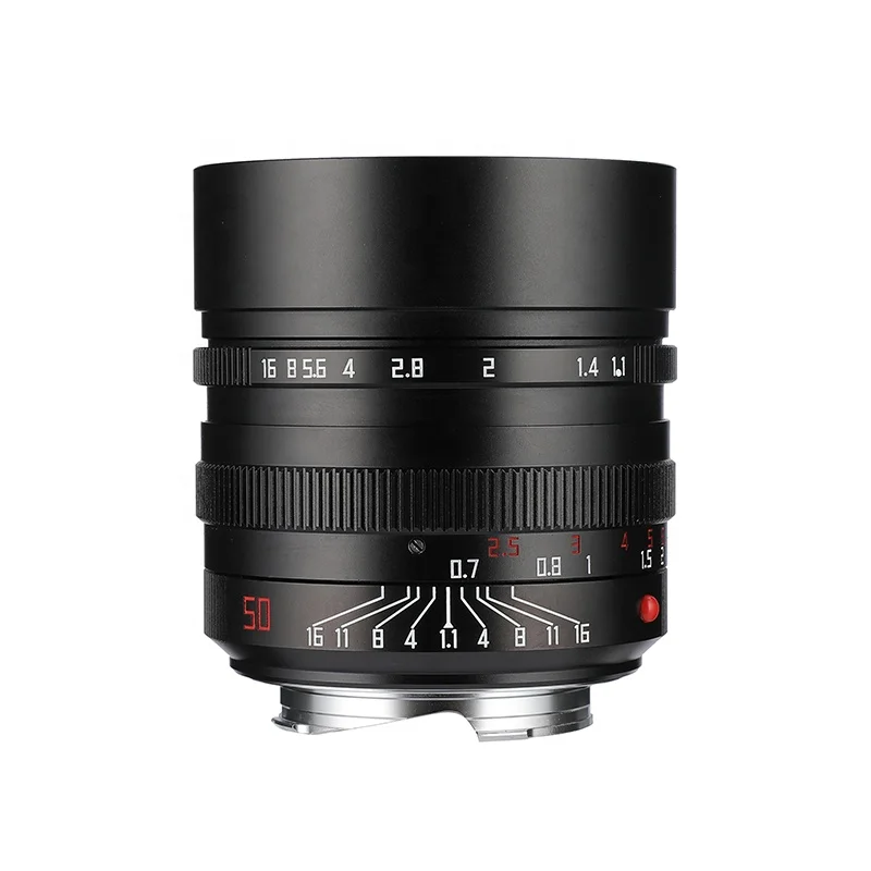 Полнокадровые объективы для ручных камер Leedsen 50 мм F/1,1 для камер Leica M, черные
Полнокадровые объективы для ручных камер Leedsen 50 мм F/1,1 для камер Leica M, черные