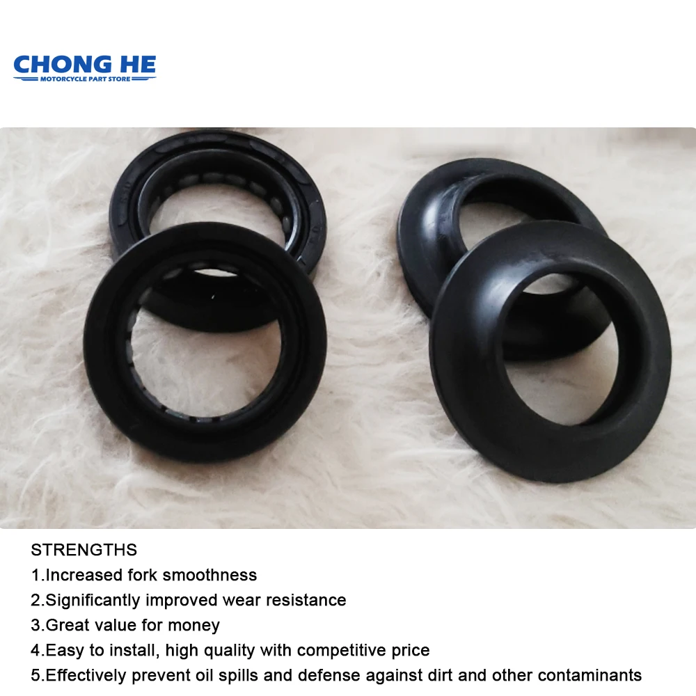 30x42x10.5 Front Shock Fork Damper Oil Seal 30 42 Dust Cover Lip For Yamaha YT175 Tri-Moto 1982-1983 YZ 80 SR 185 YTM200EK 
30x42x10.5 Front Shock Fork Damper Oil Seal 30 42 Dust Cover Lip For Yamaha YT175 Tri-Moto 1982-1983 YZ 80 SR 185 YTM200EK