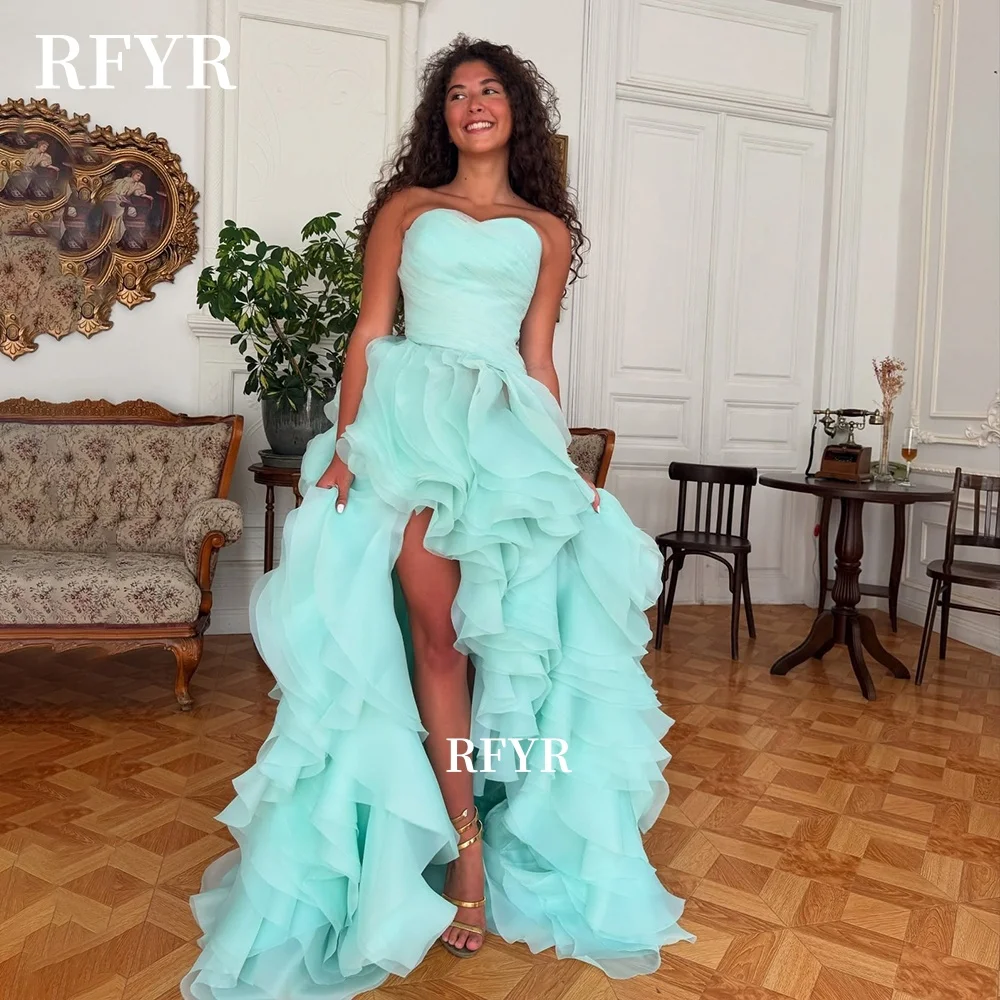 RFYR A Line Prom Dress Strapless Party Dress Evening Dress Multilayers Celebrity Gala Gowns for Women Vestidos Customized
RFYR A Line Prom Dress Strapless Party Dress Evening Dress Multilayers Celebrity Gala Gowns for Women Vestidos Customized