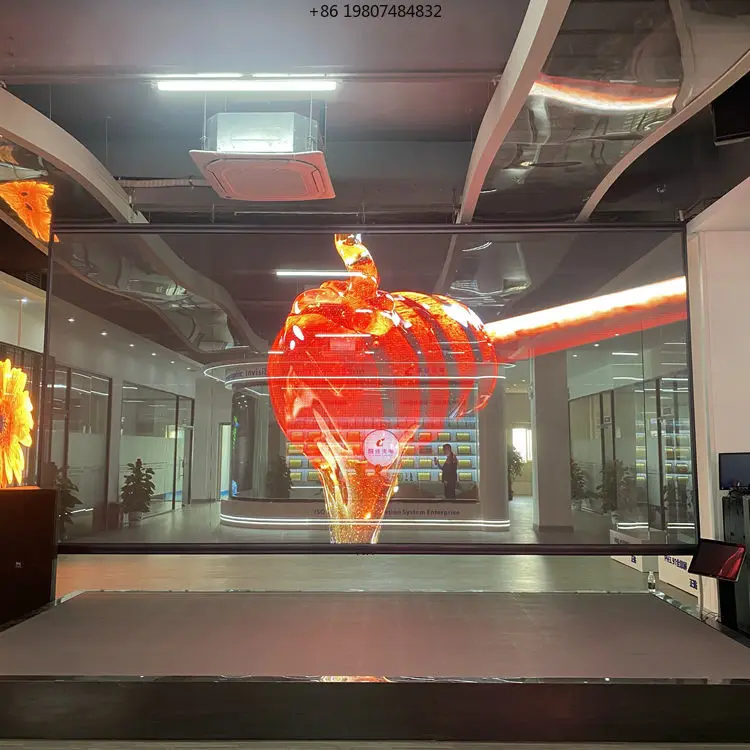 Screen Animation Text Video Wall Indoor Flexible Transparent Holographic 3D LED Film Advertising Glass Adhesive Super Slim LED
Screen Animation Text Video Wall Indoor Flexible Transparent Holographic 3D LED Film Advertising Glass Adhesive Super Slim LED