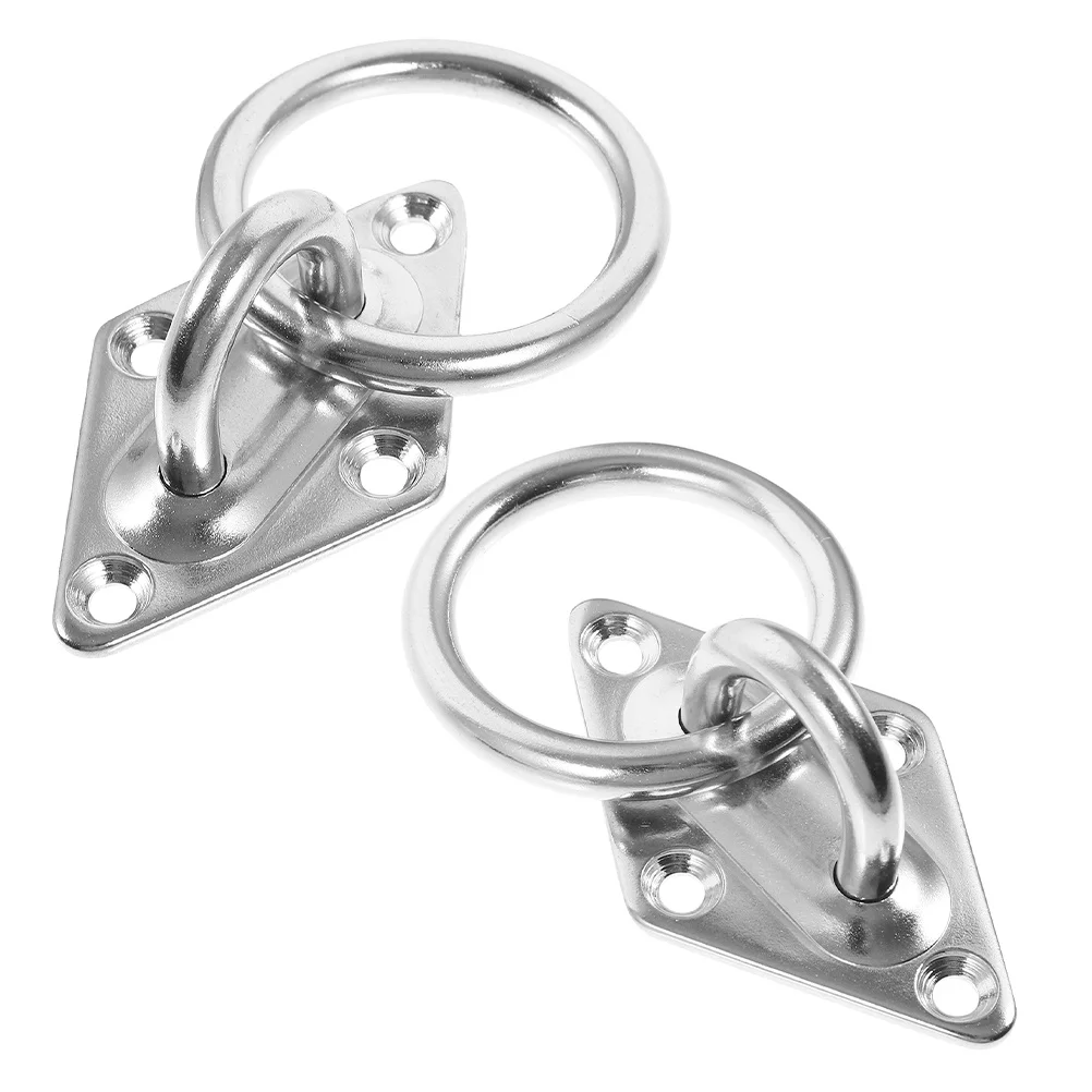 2pcs Stainless Steel Trailer Pull Tab Diamond-Shaped Hook Durable Truck Bed Tie Down Anchor Mounting Ring Anchors Tool
2pcs Stainless Steel Trailer Pull Tab Diamond-Shaped Hook Durable Truck Bed Tie Down Anchor Mounting Ring Anchors Tool
