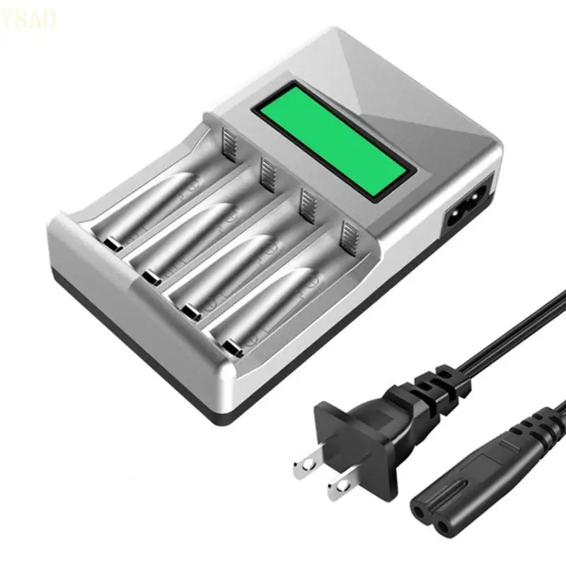Y8AD Portable 4 Slot LCD Intelligent Display for AA 3A Rechargeable Batteries and EU Plug
Y8AD Portable 4 Slot LCD Intelligent Display for AA 3A Rechargeable Batteries and EU Plug