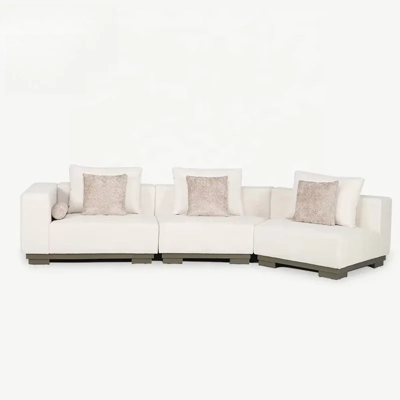 Modern Style Combination Outdoor Garden Lounge Patio Sofa Set New Aluminum Hotel Furniture Balcony Fabric Living Room
Modern Style Combination Outdoor Garden Lounge Patio Sofa Set New Aluminum Hotel Furniture Balcony Fabric Living Room