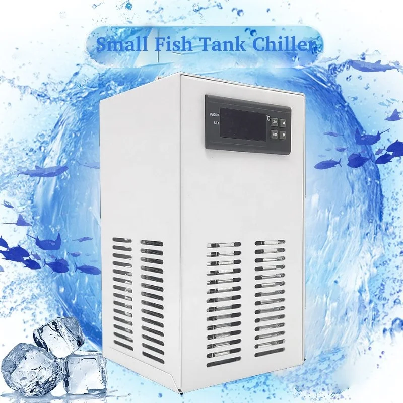 ICEGALAX Small Fish Tank Water Cooled Chiller for 20-35L Water Cooling Heating System Mini Aquarium Chiller Machine
ICEGALAX Small Fish Tank Water Cooled Chiller for 20-35L Water Cooling Heating System Mini Aquarium Chiller Machine