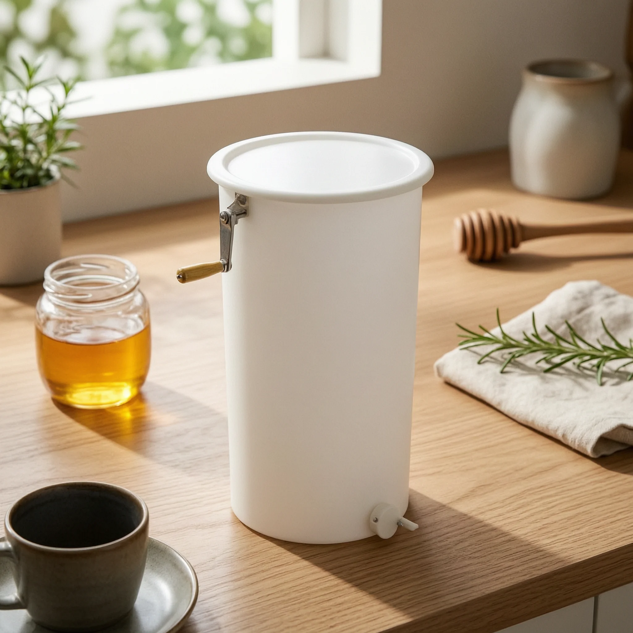 2-Frame Honey Extractor Hardwearing Beekeeping Honey Centrifuge Apiary Equipment Outlet Tap
2-Frame Honey Extractor Hardwearing Beekeeping Honey Centrifuge Apiary Equipment Outlet Tap