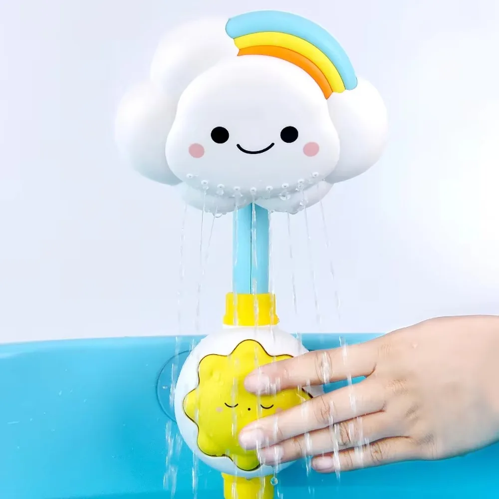 Rainbow Cloud Baby Bath Shower Toy Manual Sprinkler Water Spray Toy for Toddlers Kids Bathtub Play Fun Bath Time Interactive Toy
Rainbow Cloud Baby Bath Shower Toy Manual Sprinkler Water Spray Toy for Toddlers Kids Bathtub Play Fun Bath Time Interactive Toy