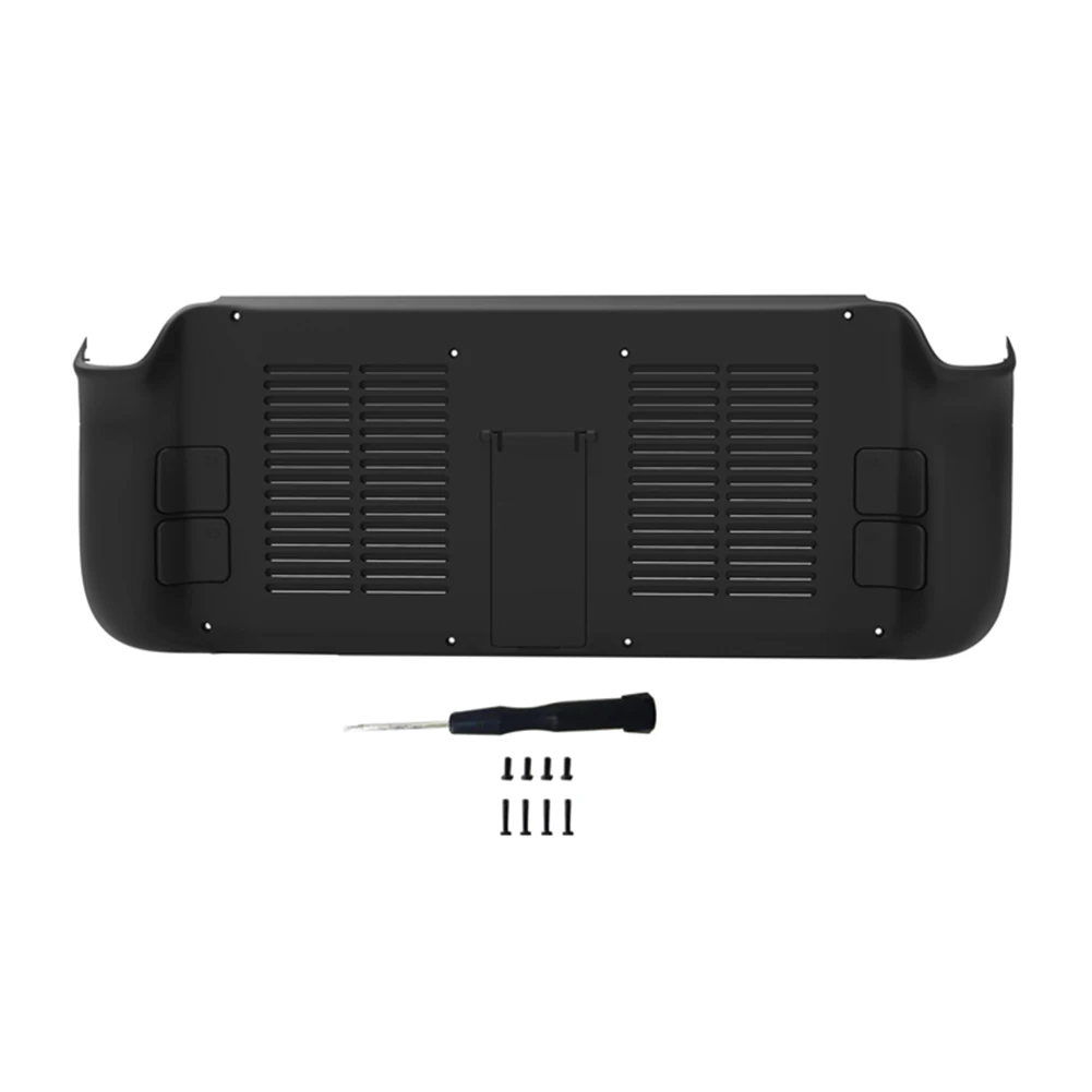 Plastic Cooling Back Cover with Screwdriver Screws Cooling Protective Cover with Support Replacement Accessories for Steam Deck
Plastic Cooling Back Cover with Screwdriver Screws Cooling Protective Cover with Support Replacement Accessories for Steam Deck